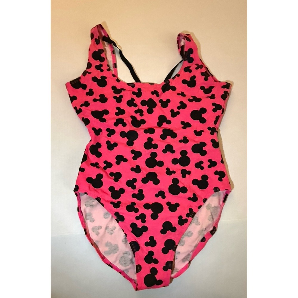 Vintage Mickey Unlimited Pink Bathing suit size 13/14